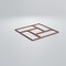 Ekena Millwork Medium Sheffield Decorative Fretwork Wood Wall Panels, Walnut, 15 3/8"W x 15 3/8"H x 3/8"T WALW16X16X0375SHFWA - alternate 4
